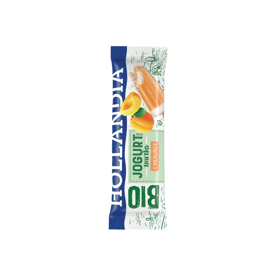 BIO Yogurt Ice Lolly in Apricot