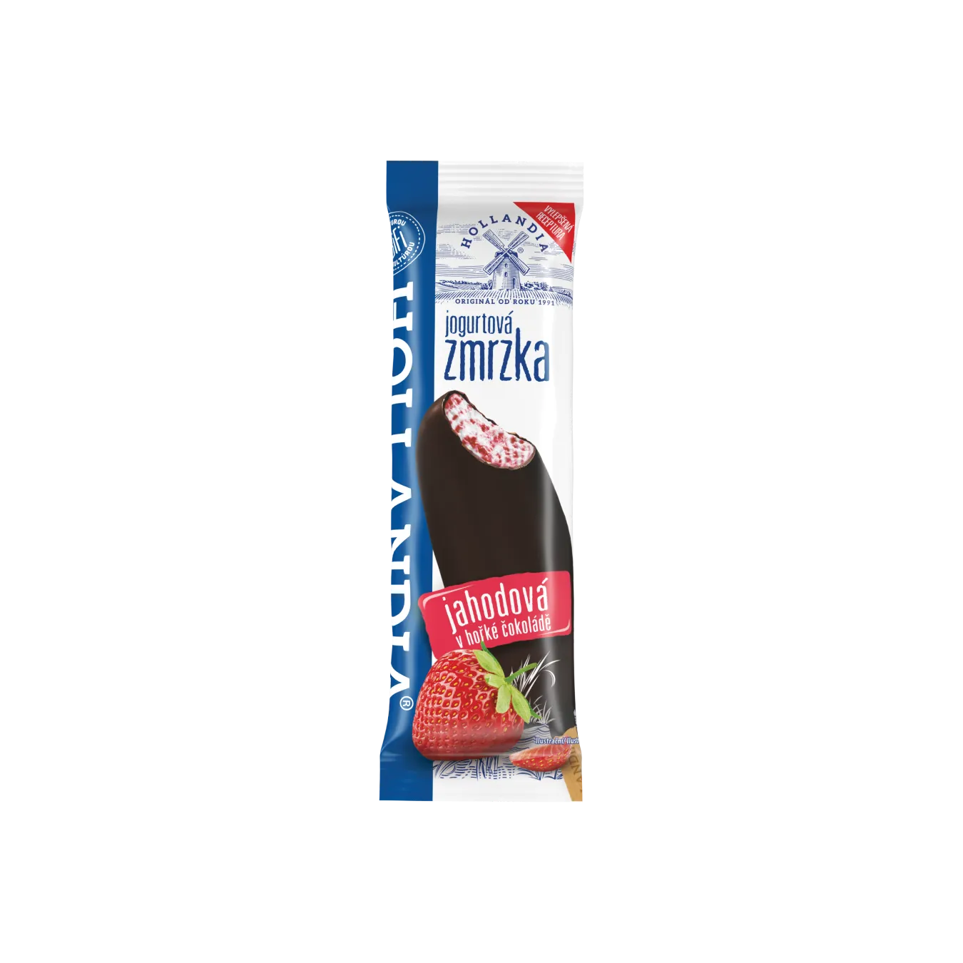 ICE LOLLY IN A BITTER ICING, STRAWBERRY
